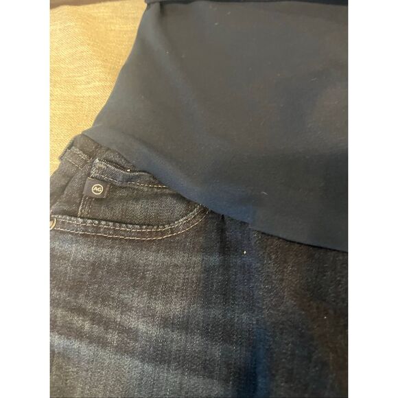AG SECRET FIT LEGGING ANKLE MATERNITY JEANS Sz 31R - Picture 4 of 6